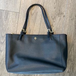 AUTHENTIC Tory Burch Large Black Tote
